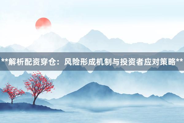 **解析配资穿仓：风险形成机制与投资者应对策略**